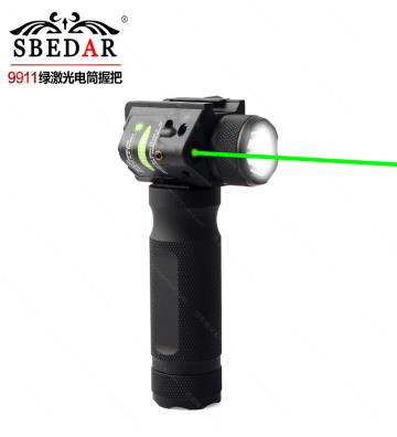 Green laser LED flashlight...