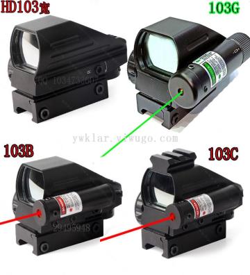 20mm 안에 빨간색과 초록색의 점이 있는...