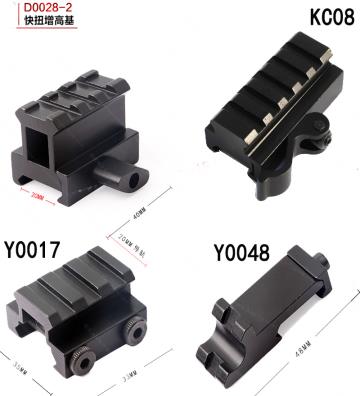 増高クイックスタンド45度側ガイド20mmカードスロッ...