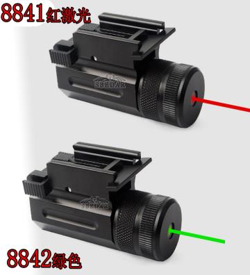 20mm側押しオフ戦術緑レーザー下掛け赤レーザー照準器です